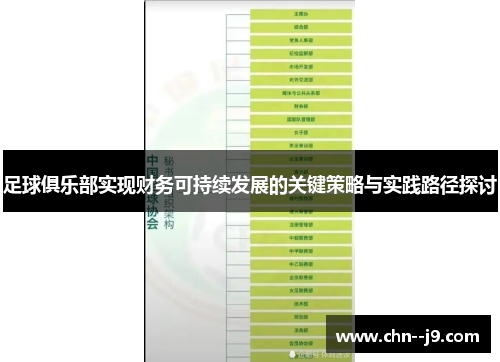 足球俱乐部实现财务可持续发展的关键策略与实践路径探讨